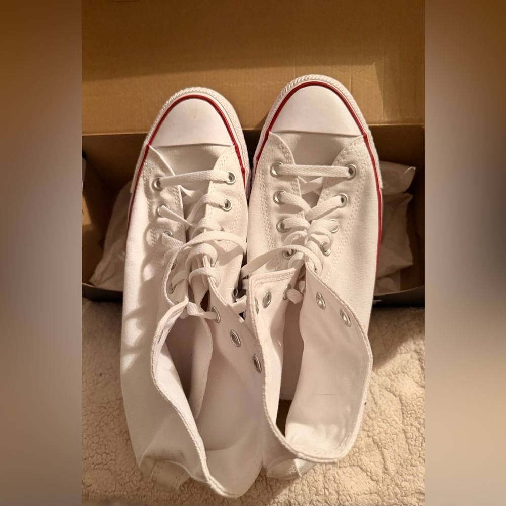 Converse Optical White All Star High-Tops - Picture 12 of 12
